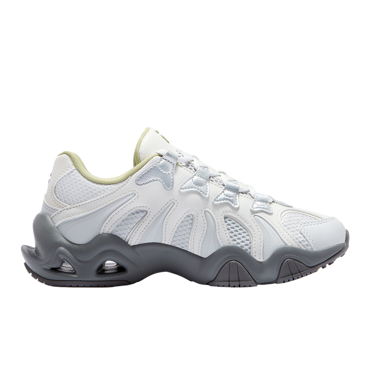 Женские кроссовки Fila FUSION Jagger 2050 (серые) — Серый — фото 2