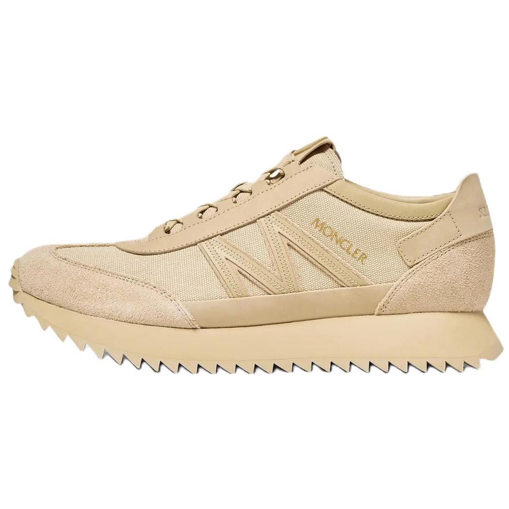 Мужские кроссовки Moncler Pacey2 (светло-бежевые)