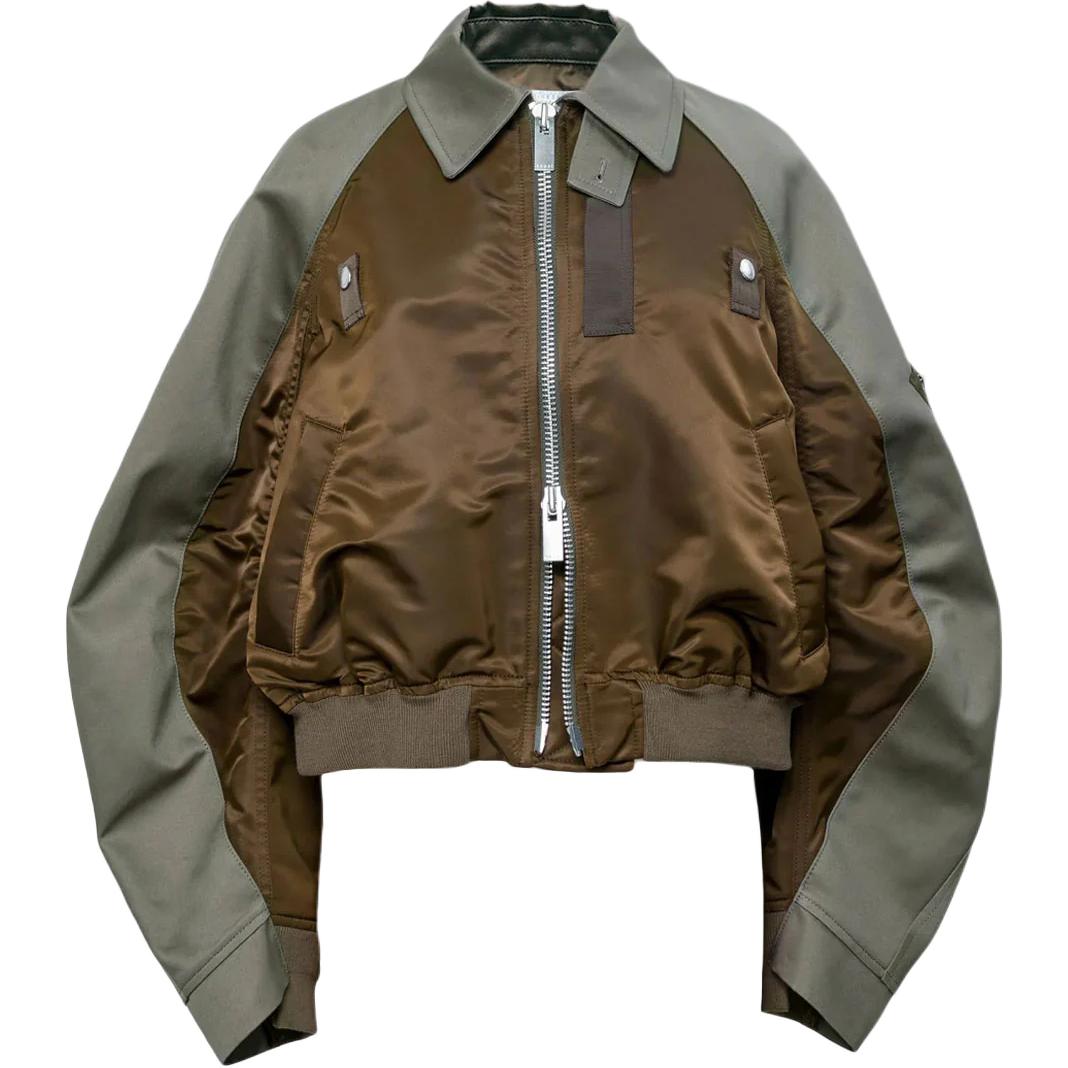 Женская куртка Sacai (разноцветная)