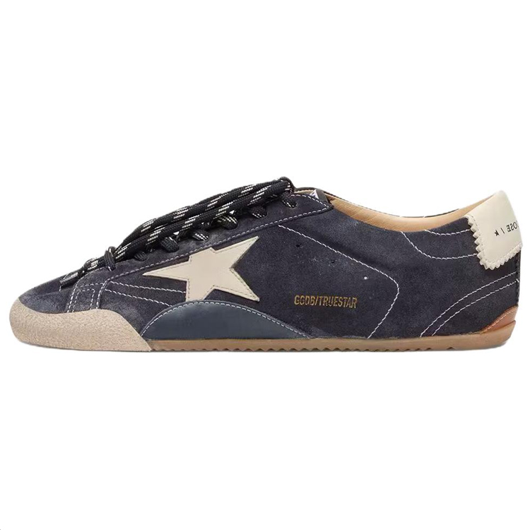 Женские кеды Golden Goose True-Star (темно-синие)