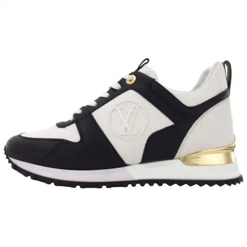 LOUIS VUITTON Run Away Sneakers 'Black Gold' Women's