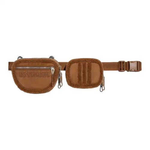 Adidas Polyamide Sports Fanny Pack Regular Unisex Brown