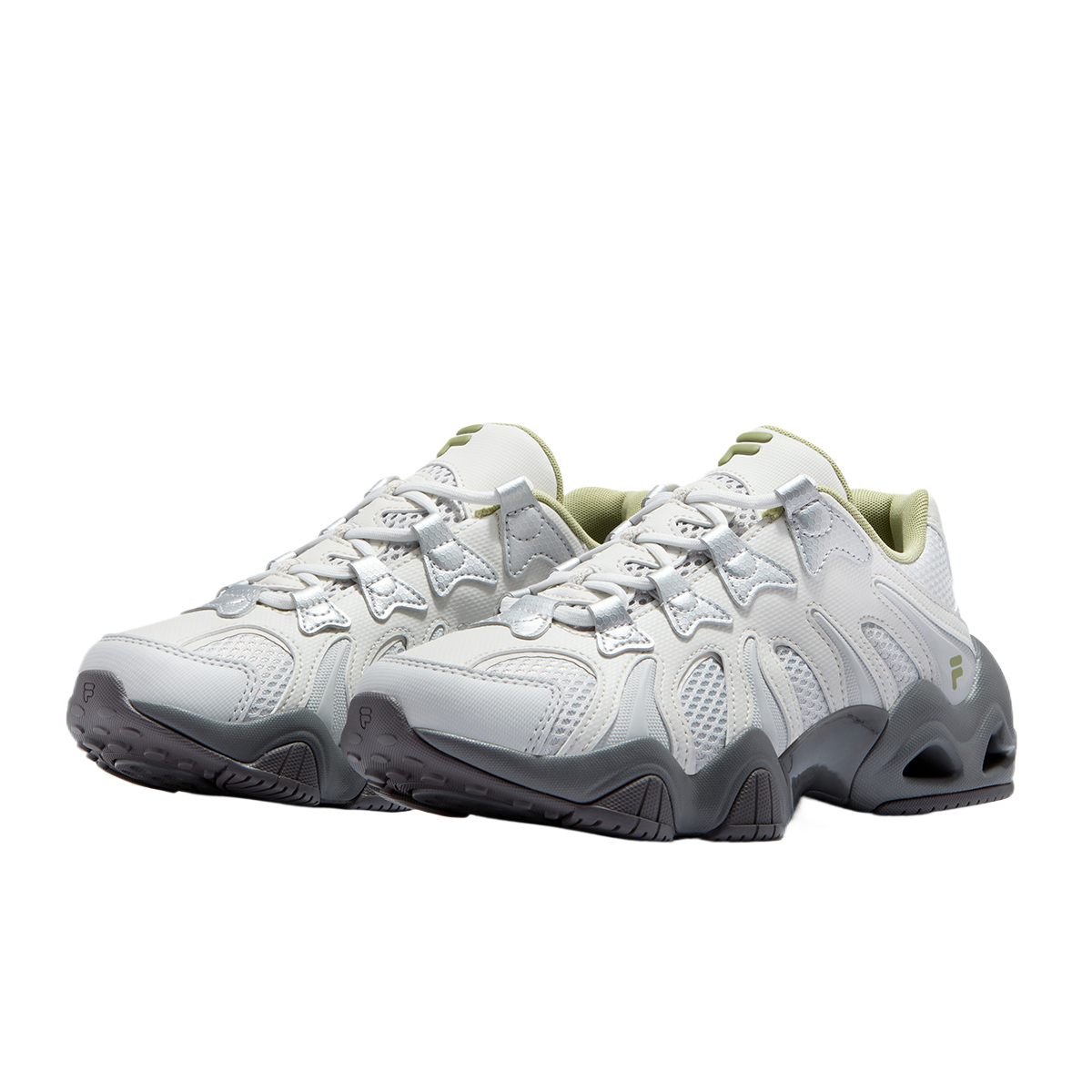 Женские кроссовки Fila FUSION Jagger 2050 (серые) — Серый — фото 3