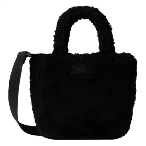 UGG Polyester Jelly Bag, Handbag Regular Women's Black