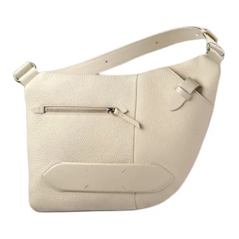 Maison Margiela 5AC Leather Handbag, Shoulder Bag Women's Gray