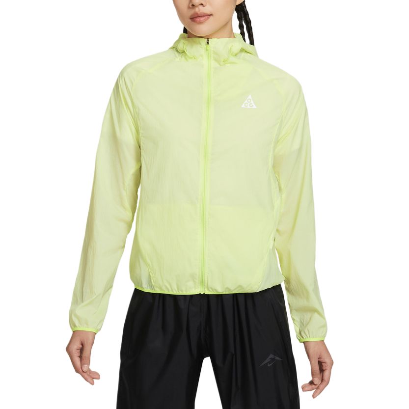 Женская куртка Nike ACG TRAIL REPEL (черная с капюшоном)