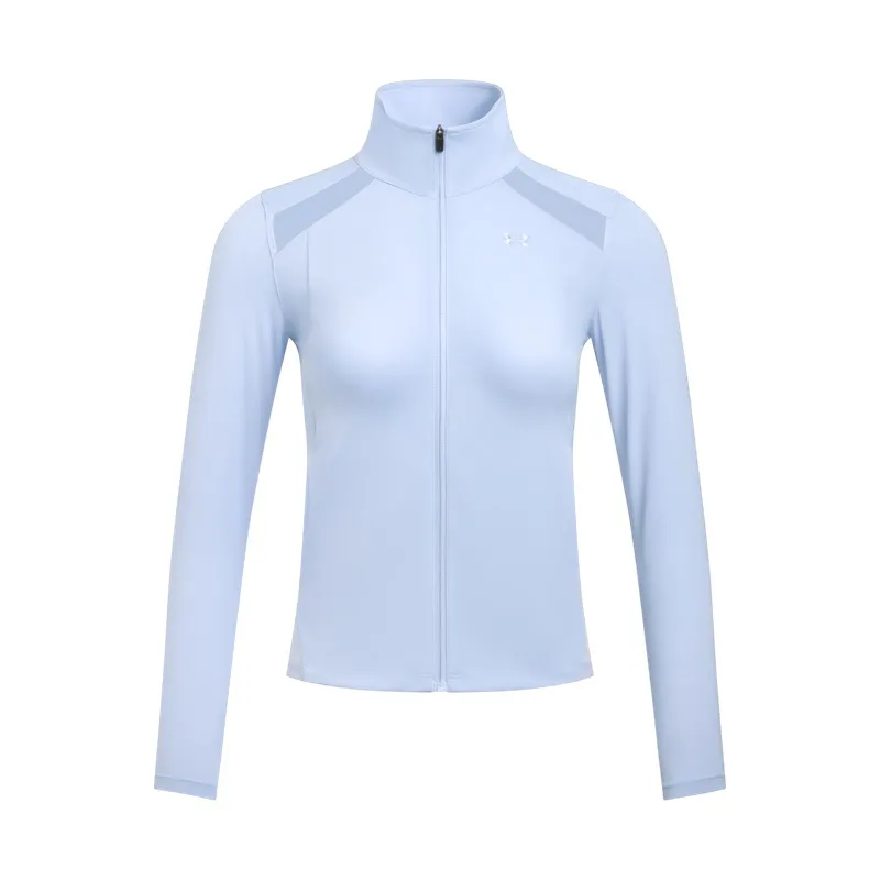 Under Armour SS25 Cool Mesh Jacket Women's Light Blue Purple