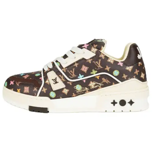 Louis Vuitton Trainer 'Mocha Multi-Color Monogram'