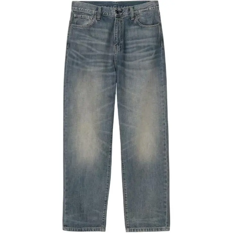 Carhartt Wip logo-patch straight jeans