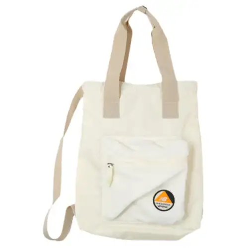 New Balance Fashion Fabric Backpack Regular Unisex Cream White