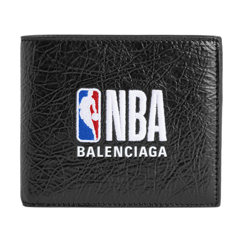 Мужской кошелек Balenciaga x NBA (черный)