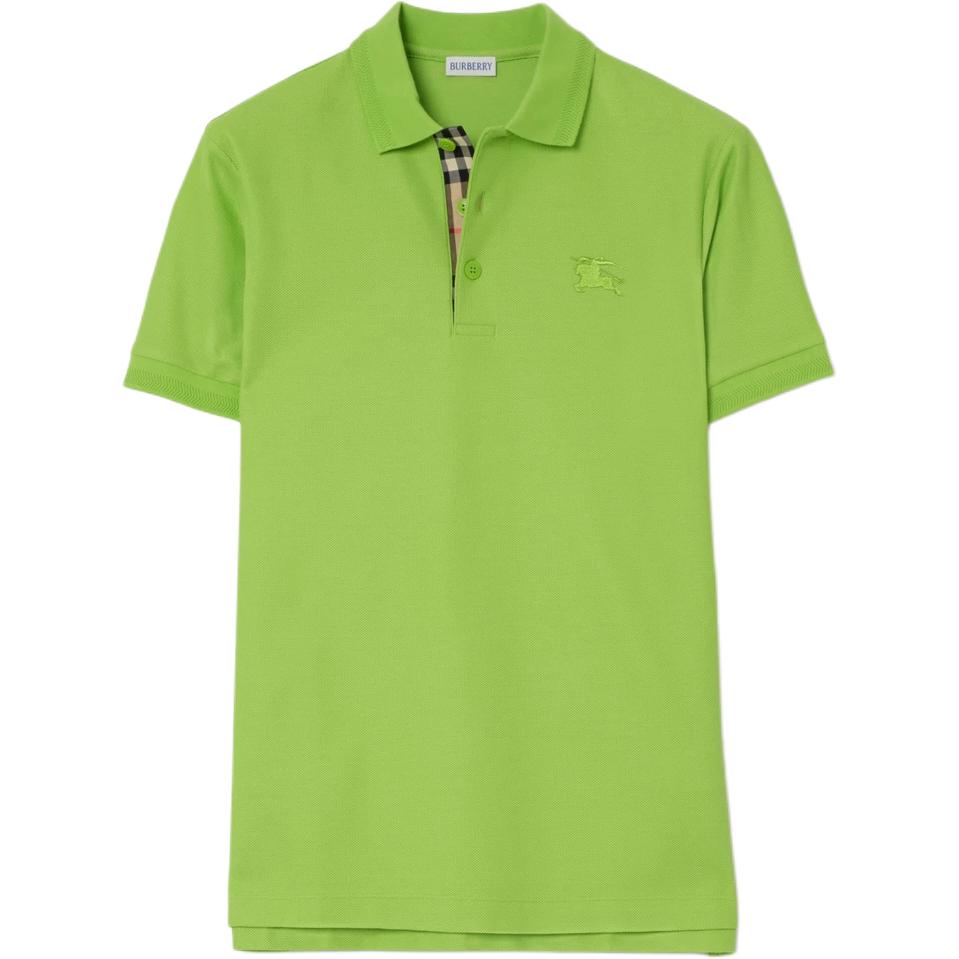 Мужская футболка Burberry Slim Polo (синяя)