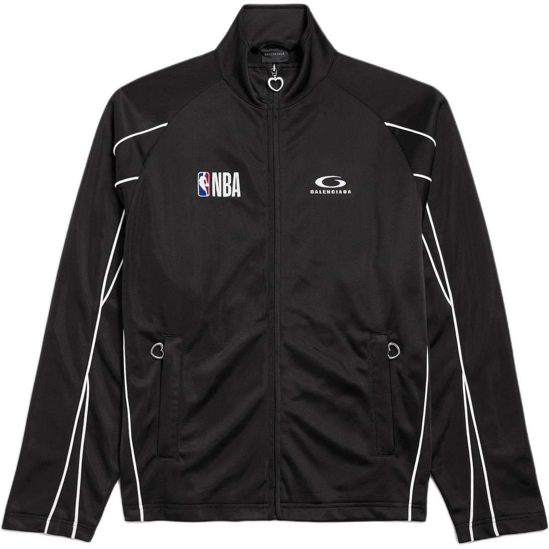 Женская куртка Balenciaga x NBA (черная)