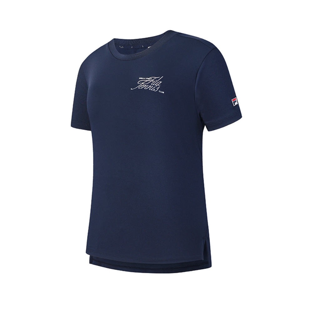 Женская футболка Fila Tennis Loose Tee (синяя)