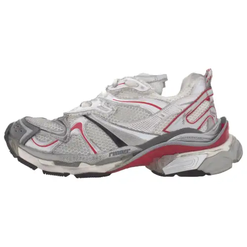 Balenciaga Runner Low top Chunky Sneakers Men's Silver