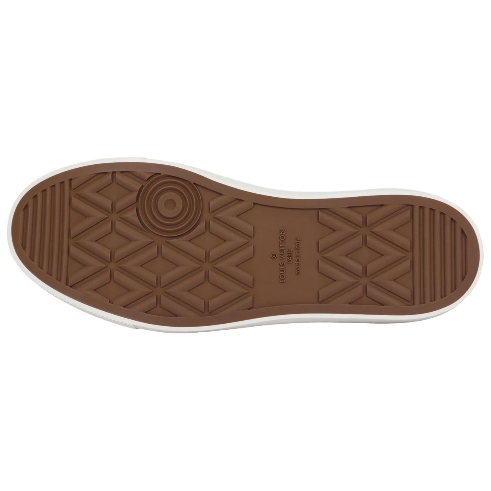 Мужские кеды Louis Vuitton x Fragment Design (черные) — фото 5
