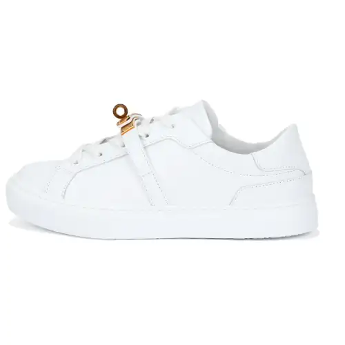HERMES Day Casual Low top Stylish Skateboarding Shoes Women's White