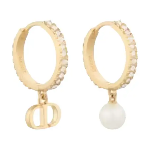 DIOR Earrings Women's Gold