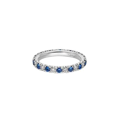 CARTIER Diamond Rings Women's Silver