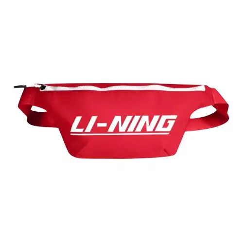 Li Ning Polyester Fanny Pack Regular Unisex Red