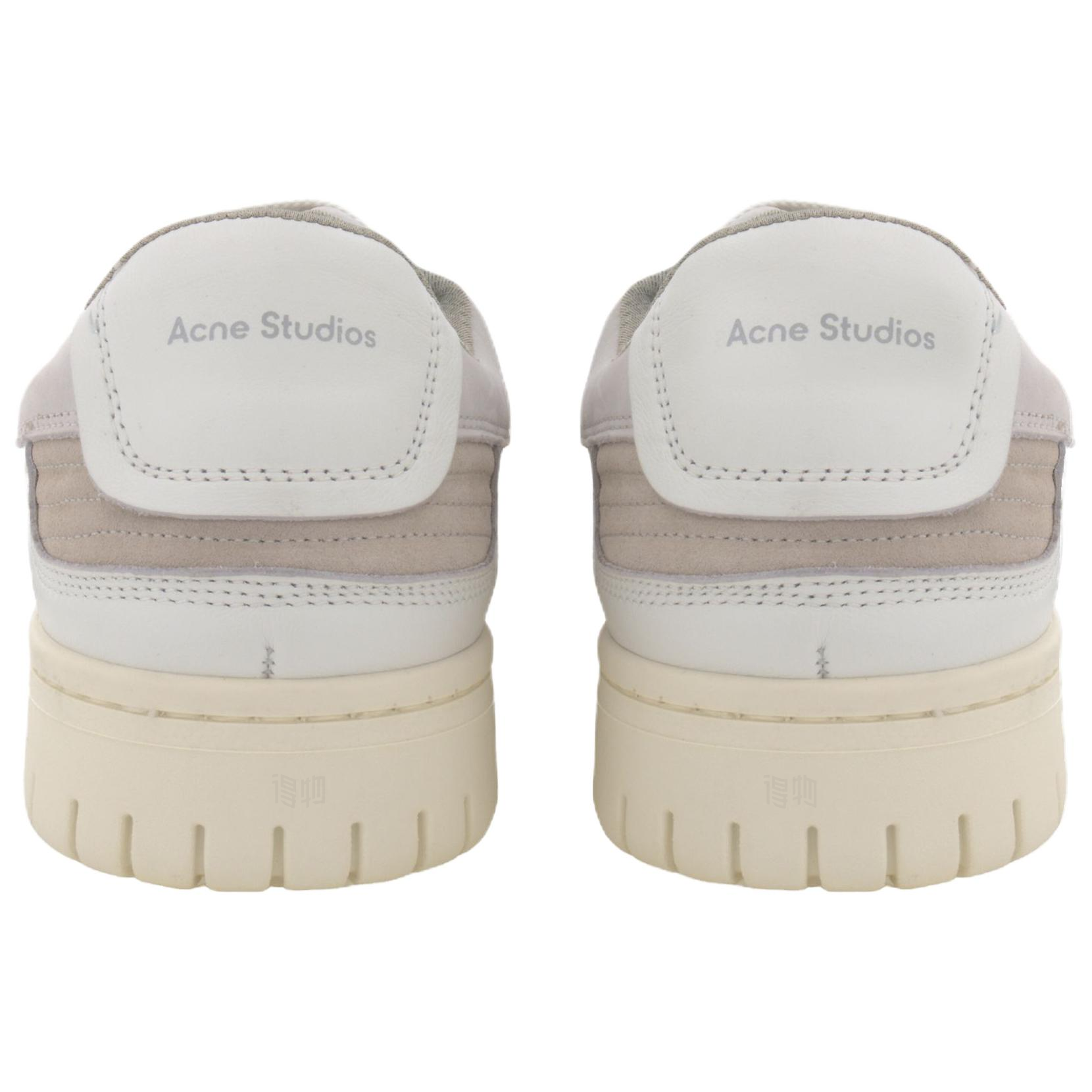 Мужские кеды Acne Studios (белые) — фото 5