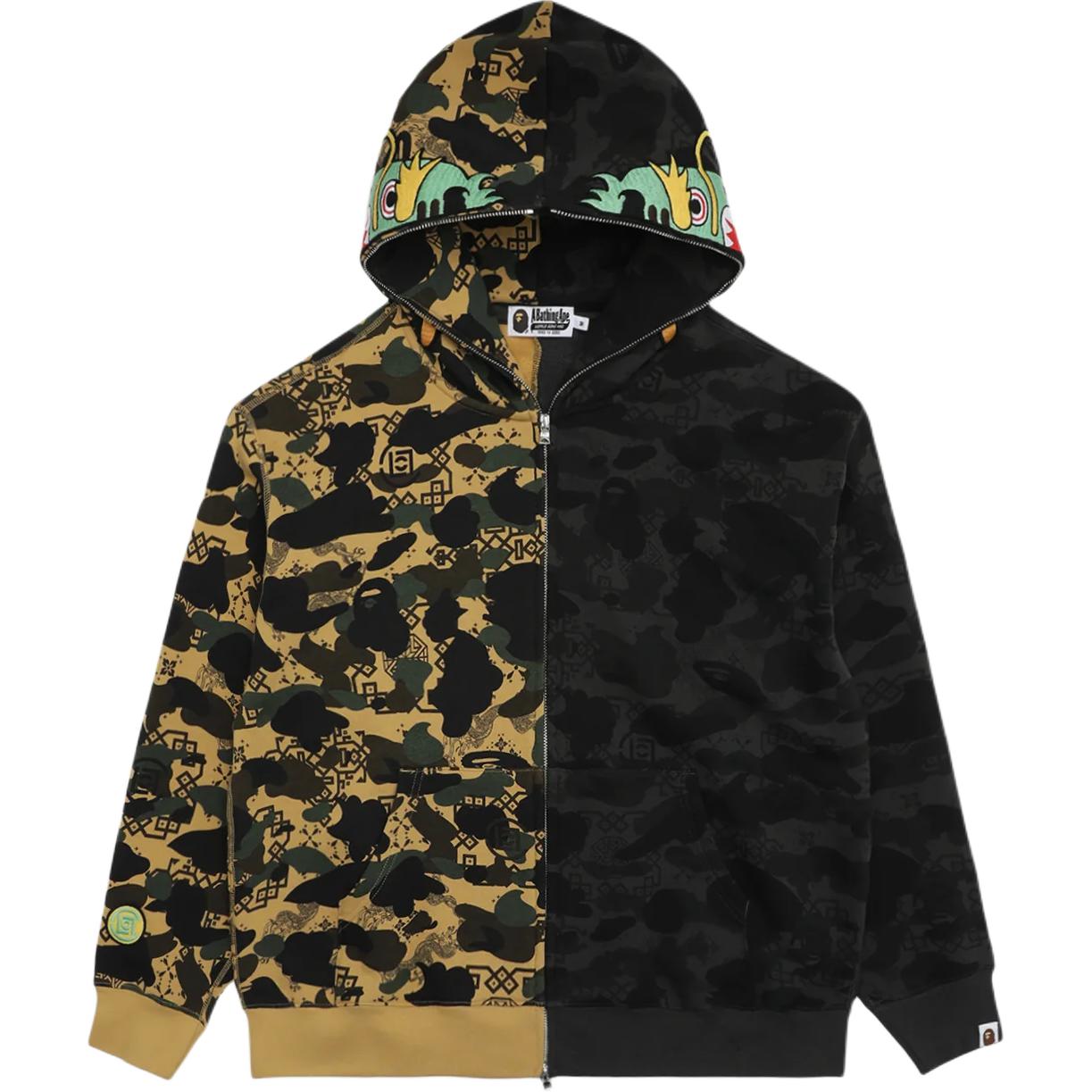 Мужская куртка A BATHING APE x CLOT SS26 (разноцветная)
