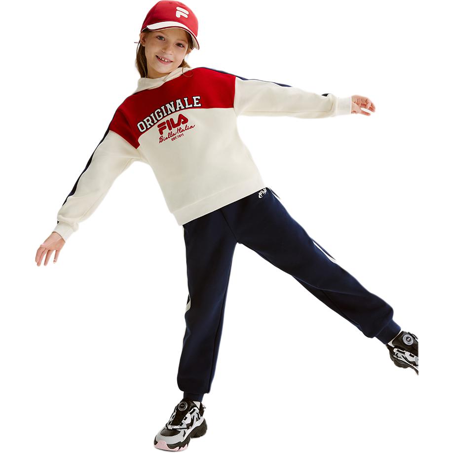 Худи Fila KIDS ORIGINALE (белый) — фото 5
