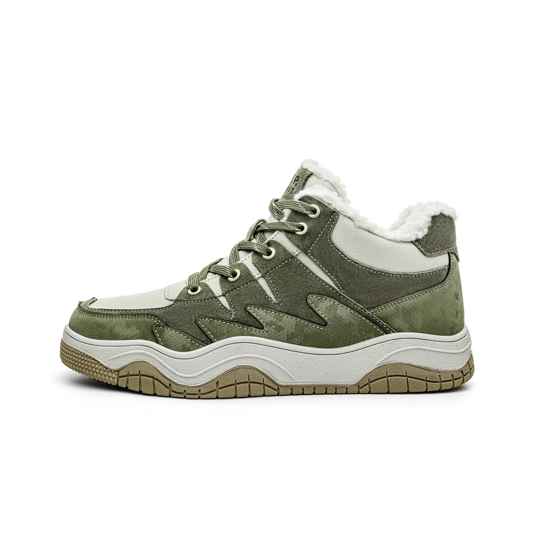 JEEP SPIRIT Snow Boots Men's Cat Eye Green