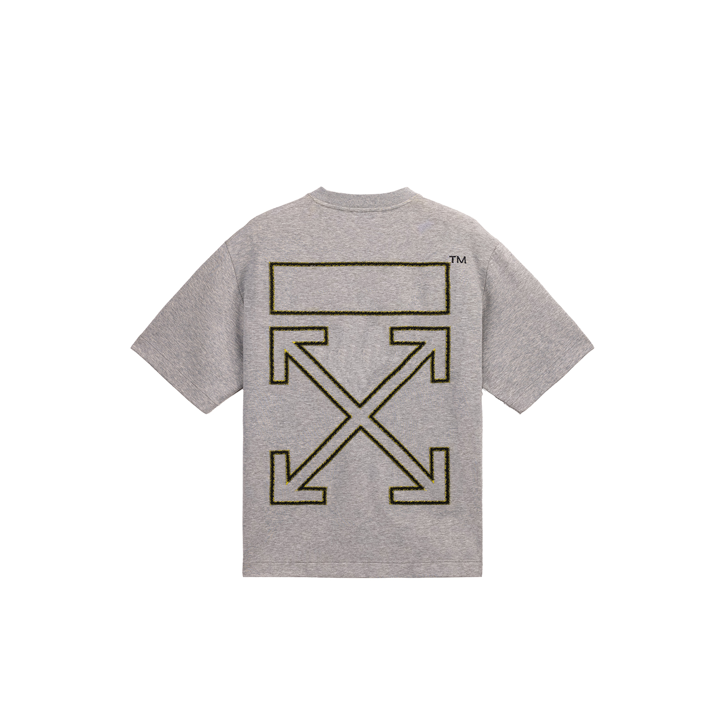 Футболка OFF-WHITE Embroidered Logo (черная)
