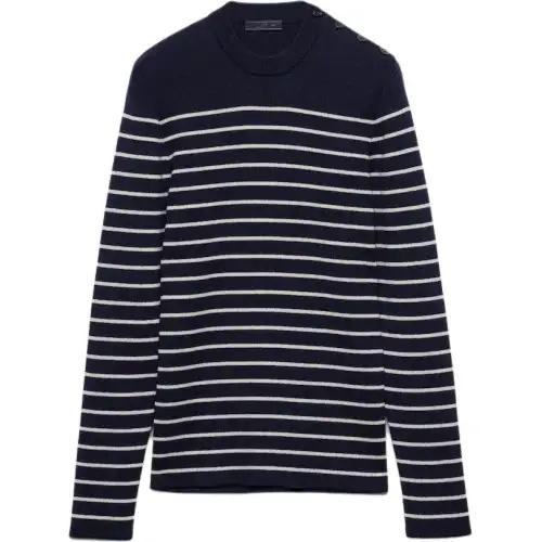 Prada Crewneck Striped Jumper