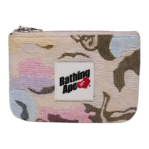 A BATHING APE Nylon Clutch Regular Men's Multicolor