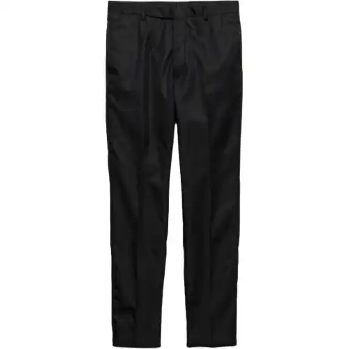Prada concealed-fly trousers