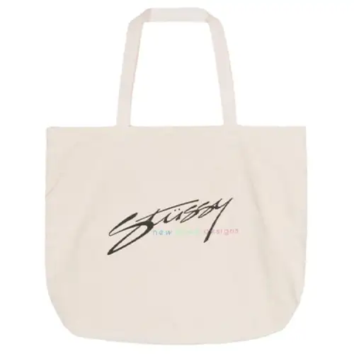 Stussy Canvas Bag, Handbag Regular Unisex Ecru