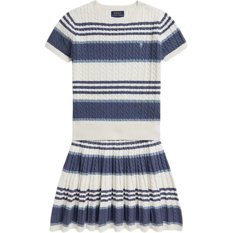 Ralph lauren, children's knitted set, skirt