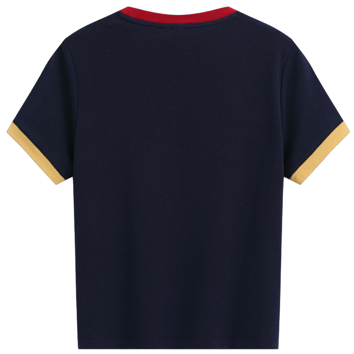 Женская футболка GAP logo T (черный) — фото 15