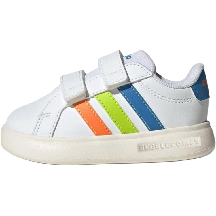 Детские кеды adidas GRAND COURT 3.0 BUBBLE CF I (белые)
