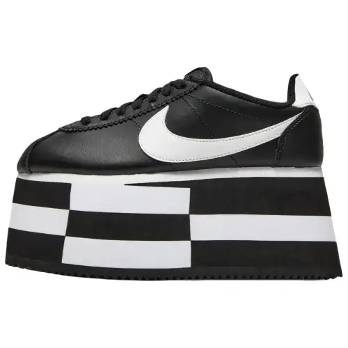 Nike Cortez Platform Comme Des Garcons Black Women's