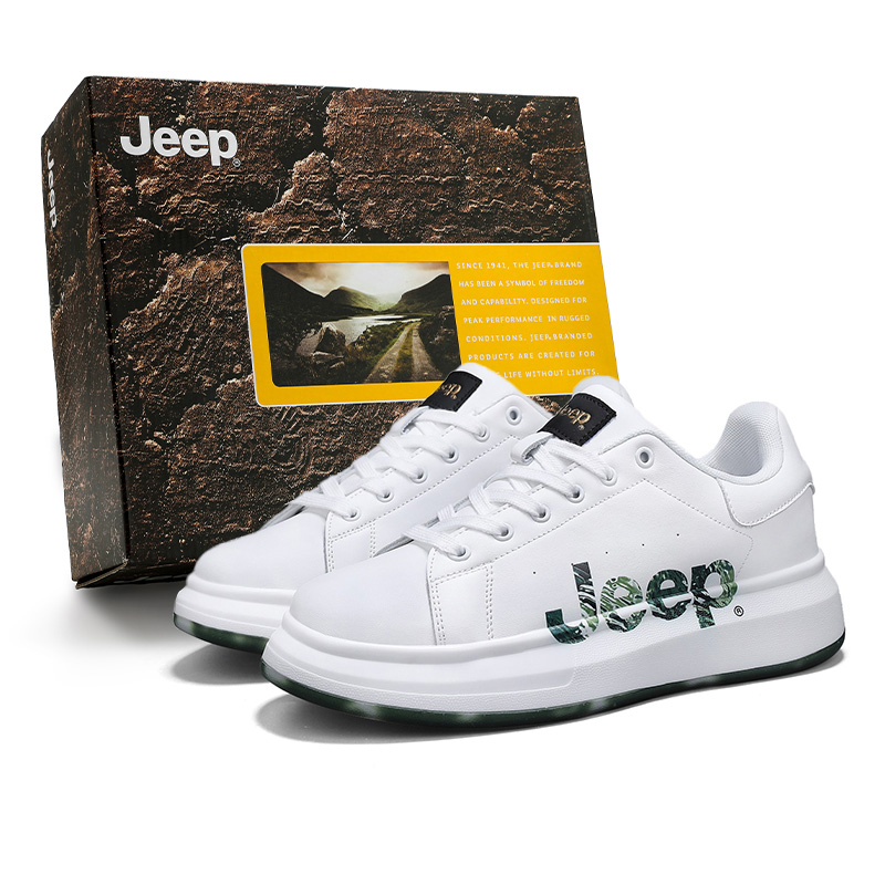 Мужские кеды Jeep (белые)