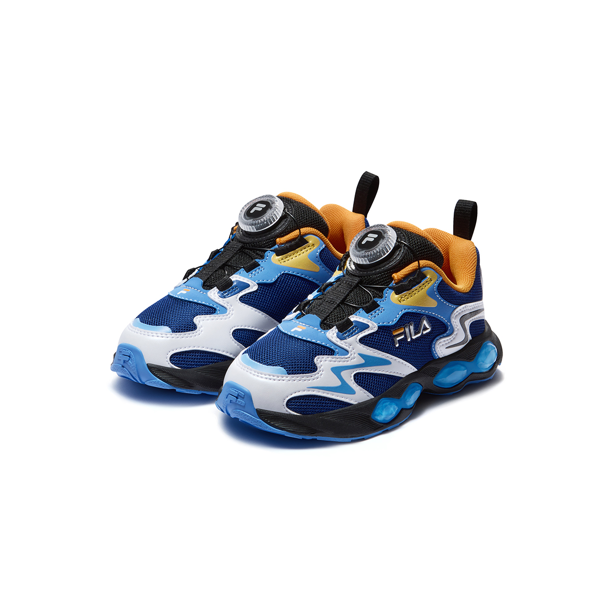 Детские кроссовки Fila Kids Heritage-FHT (синие) — фото 9