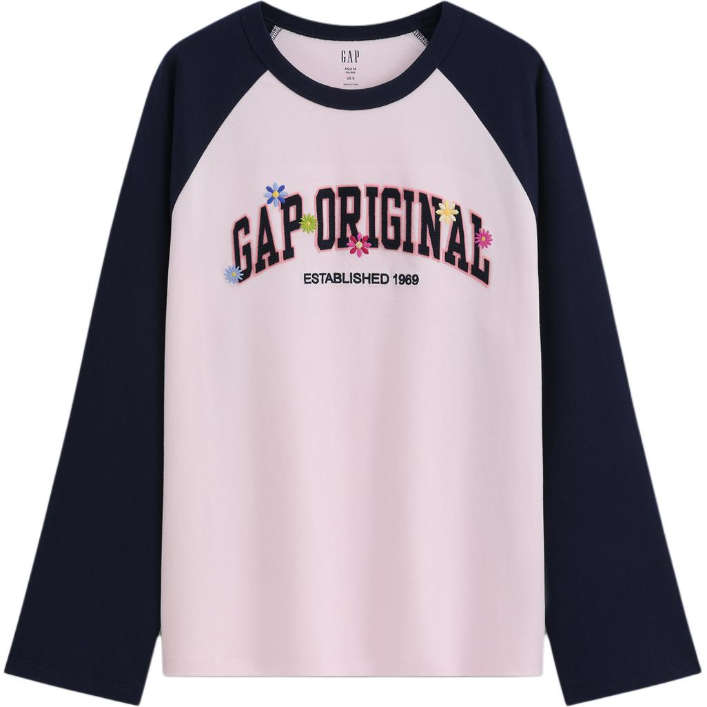Женская футболка GAP Raglan Sleeve (серая)