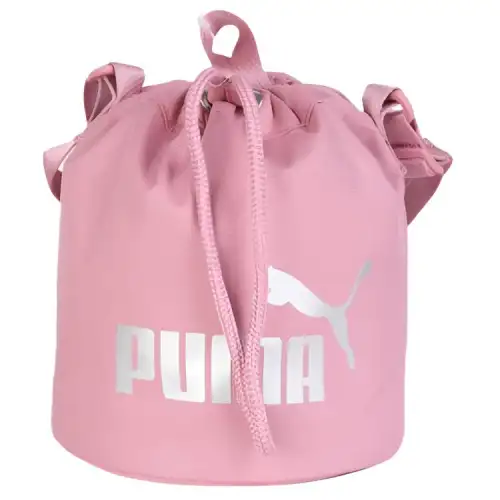 PUMA Polyester With PU Bucket Bags Crossbody Bag, Shoulder Bag Women's Pink
