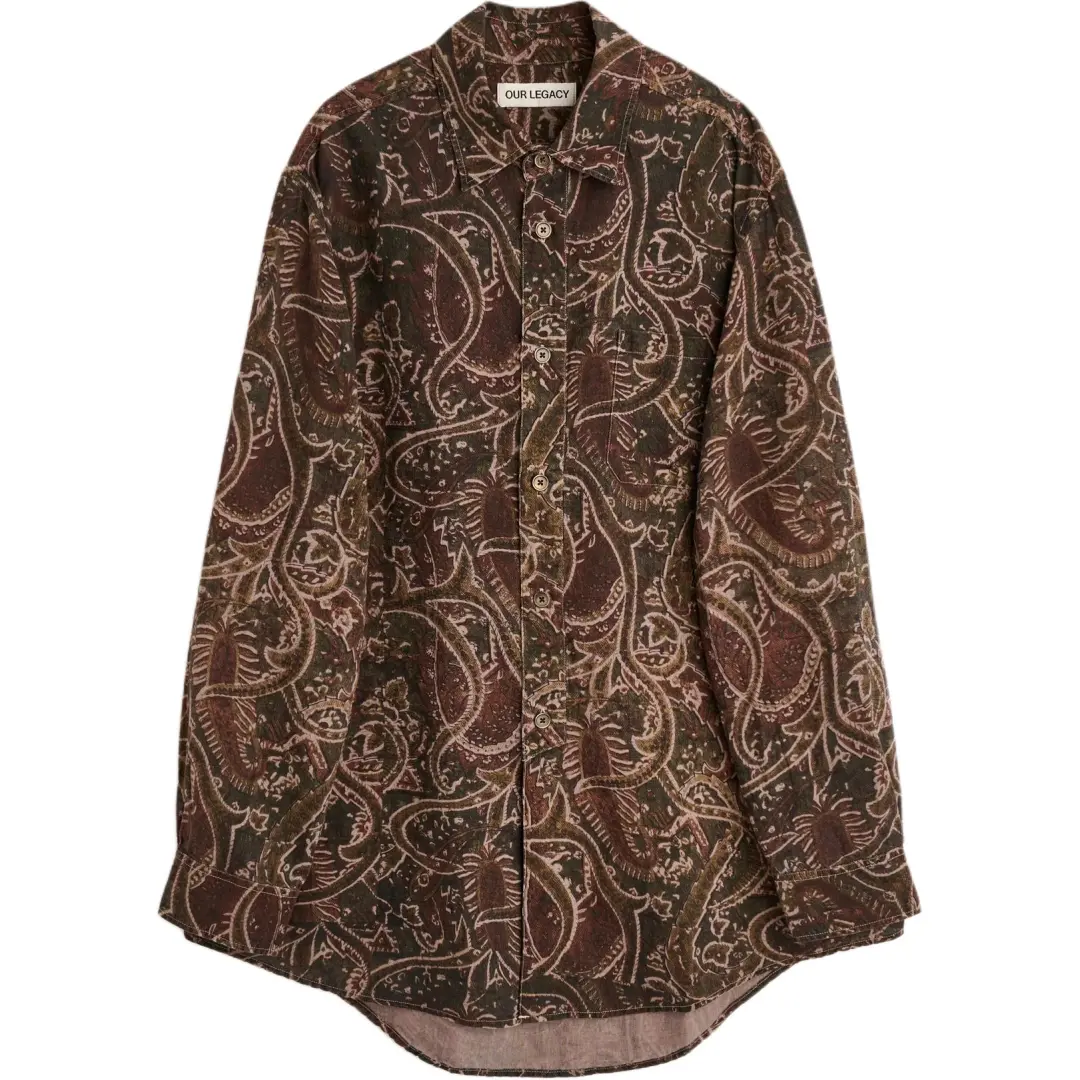 Our Legacy Vast Paisley Print Shirt