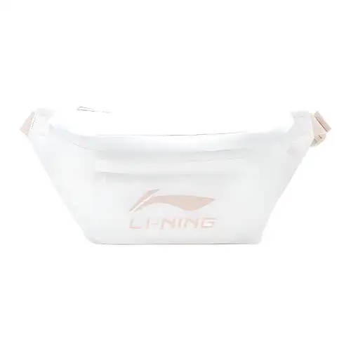 Li Ning Sports Life Collection Polyester Fanny Pack Regular Unisex Ivory