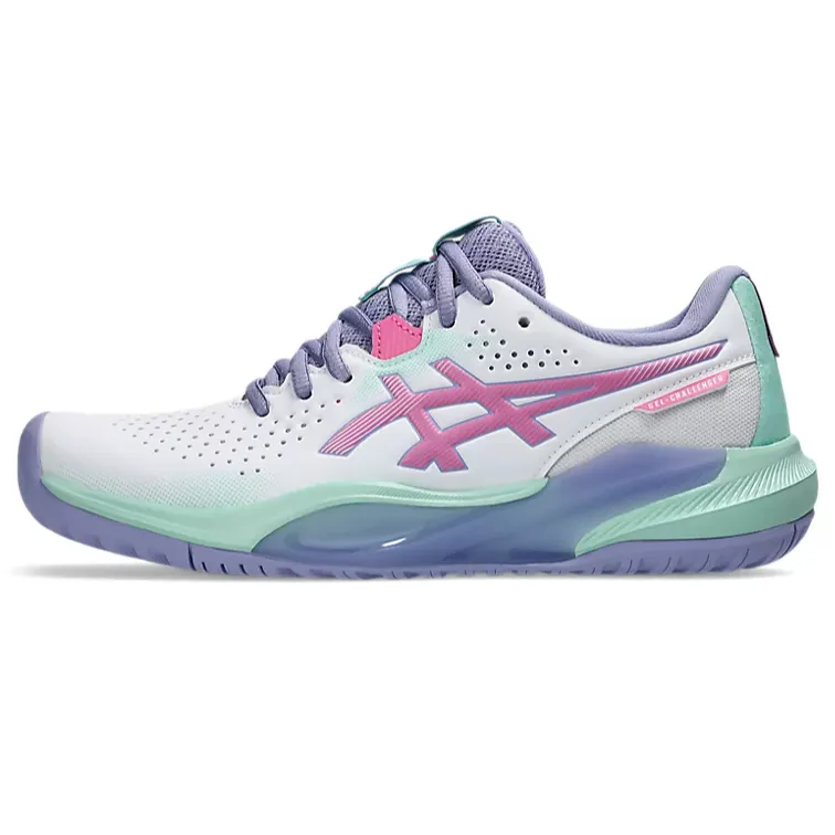 ASICS GEL CHALLENGER 15 Cushioning Moisture Wicking Low top Tennis Shoes Women's