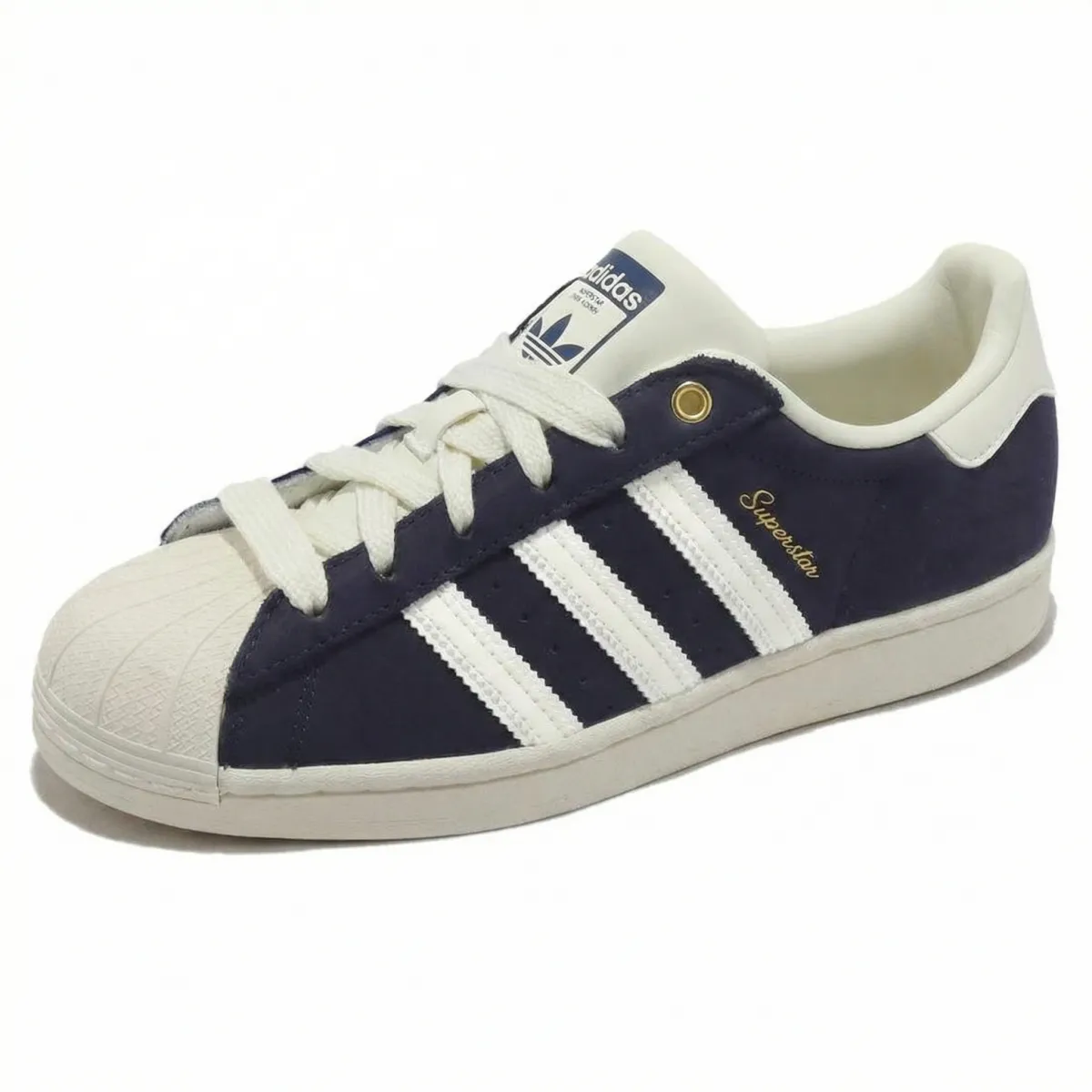 Adidas Originals Logo Low Top Sneakers Comfortable Round Toe Low top Skateboard Shoes Unisex Blue