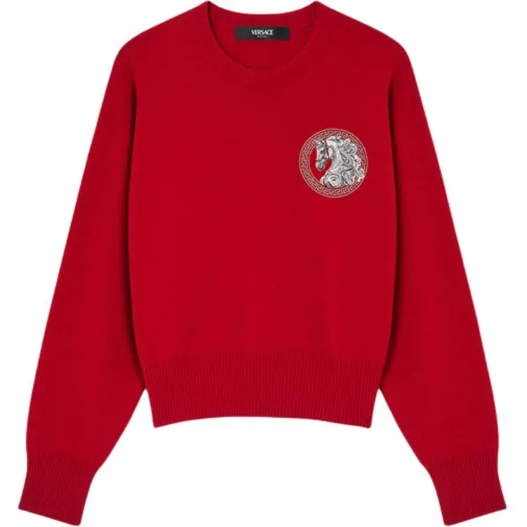 VERSACE SS26 Cashmere Sweater Unisex
