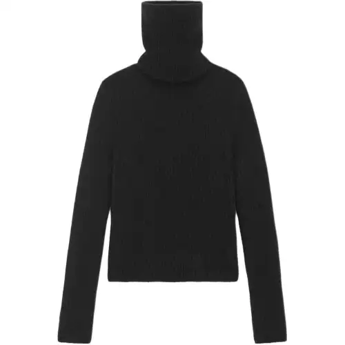 SAINT LAURENT Sweaters Men's Black Turtleneck Moderate Other