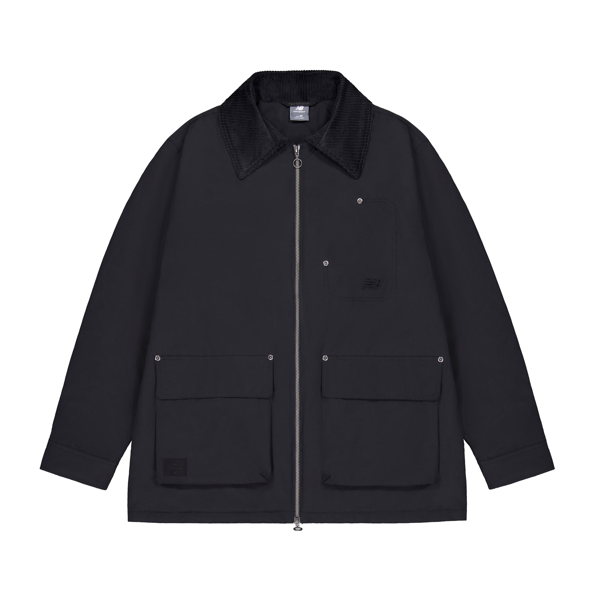 Мужская куртка New Balance Zip Jacket (черная)