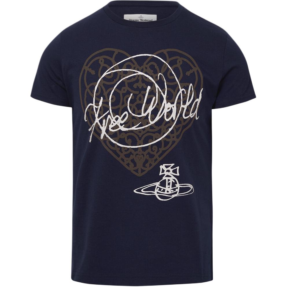 Мужская футболка Vivienne Vivienne Westwood SS26 T (синяя)