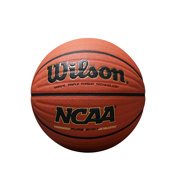 Wilson NCAA Collection WTB0640IB07CN Pu Basketball Brick Red Size 7 Training Unisex China Mainland Version